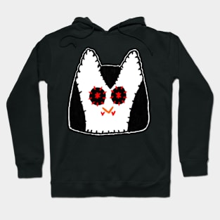 cute vampire owl plush illustration Hoodie